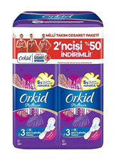 Orkid Platinum İnce 16'lı Hijyenik Ped 2 Adet