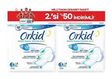 Orkid Ekstra Hassas Cesaret İnce 14'lü Hijyenik Ped 2 Adet