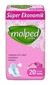 Molped Ultra İnce 20'li Hijyenik Ped 1 Adet