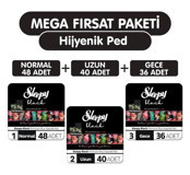 Sleepy Black Premium Plus Organik İnce Antialerjik 124'lü Hijyenik Ped 3 Adet