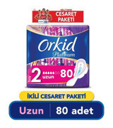 Orkid Platinum İnce 20'li Hijyenik Ped 4 Adet