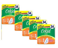 Orkid Maxi İnce 34'lü Hijyenik Ped 5 Adet