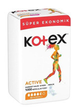 Kotex Active İnce 22'li Hijyenik Ped 1 Adet