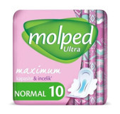 Molped Ultra Hijyenik İnce 10'lu Hijyenik Ped 1 Adet
