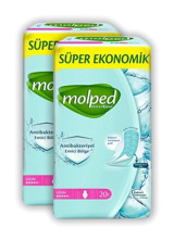 Molped Antibakteriyel İnce 20'li Hijyenik Ped 2 Adet