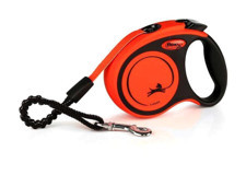 Flexi Xtreme 3 m Makaralı Boyun Köpek Tasması Turuncu