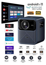 Wanbo FHD Mini Android Wifi 900 ANSI Taşınabilir LED Projeksiyon Cihazı