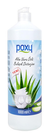 Poxy Konsantre Aloe Vera Kokulu Sıvı El Bulaşık Deterjanı 1 lt