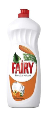 Fairy Portakal Kokulu Sıvı El Bulaşık Deterjanı 12x650 ml