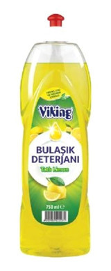 Viking Parabensiz Limon Kokulu Sıvı El Bulaşık Deterjanı 750 ml