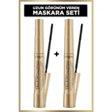 L'oréal Paris Telescopic Hacim Veren Siyah Maskara 2'li Set