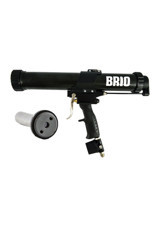 Brio 600 Pro Kalın Uçlu Metal Silikon Tabancası Siyah