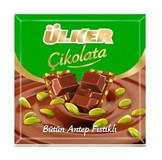 Ülker Kare Fıstıklı Sütlü Çikolata 4x65 gr