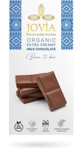 Jovia Organik Sütlü Çikolata 85 gr