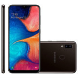 Samsung Galaxy A20 32 GB Hafıza 3 GB Ram 6.4 inç 13 MP Super AMOLED 4000 mAh Android Yenilenmiş Cep Telefonu Siyah