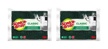Scotch Brite Tırnak Koruyuculu Bulaşık Süngeri 2x2'li
