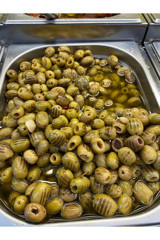 Öğün Izgara Tuzlu Salamura Izgara Yeşil Zeytin 500 gr