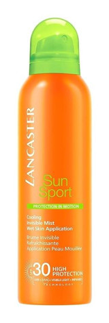 Lancaster Sun Sport Renksiz 30 Faktör Tüm Ciltler İçin Leke Karşıtı Nemlendiricili Mineral Filtreli Yağ Bazlı Suya Dayanıklı Yüz ve Vücut Güneş Kremi 200 ml + 250 ml