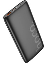 Hoco J122 Respect 10000 mAh Hızlı Şarjlı USB Kablolu Powerbank Siyah