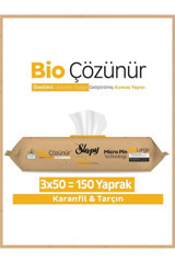 Sleepy Easy Clean Bio 50 Yaprak 3'lü Paket Islak Mendil