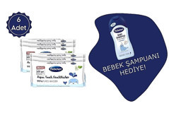 Bübchen Aqua Touch Yenidoğan Yenidoğan 48 Yaprak 6'lı Paket Islak Mendil