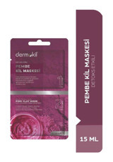 Dermokil Detoks Etkili Pembe Killi Krem Yüz Maskesi 2x7.5 ml