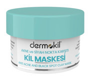 Dermokil Akne Ve Siyah Nokta Karşıtı Killi Krem Yüz Maskesi 50 ml