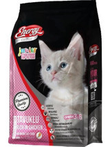 Energy Tavuklu Tahılsız Yavru Kedi Maması 4x1 kg