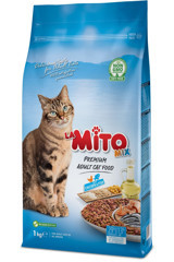 Mito Premium Tavuk Tahıllı Yetişkin Kedi Maması 5x1 kg