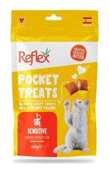 Reflex Pocket Treats Balık Tahıllı Yetişkin Kedi Maması 60 gr