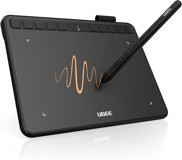 Ugee 10 Kısayol Tuşlu 4 inç Kalemli Kablolu Grafik Tablet Siyah