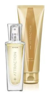 Avon Attraction İkili Kadın Parfüm + Vücut Losyonu Seti EDP 2x30 ml