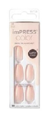 Impress Color Kendinden Yapışkanlı Küt Takma Tırnak