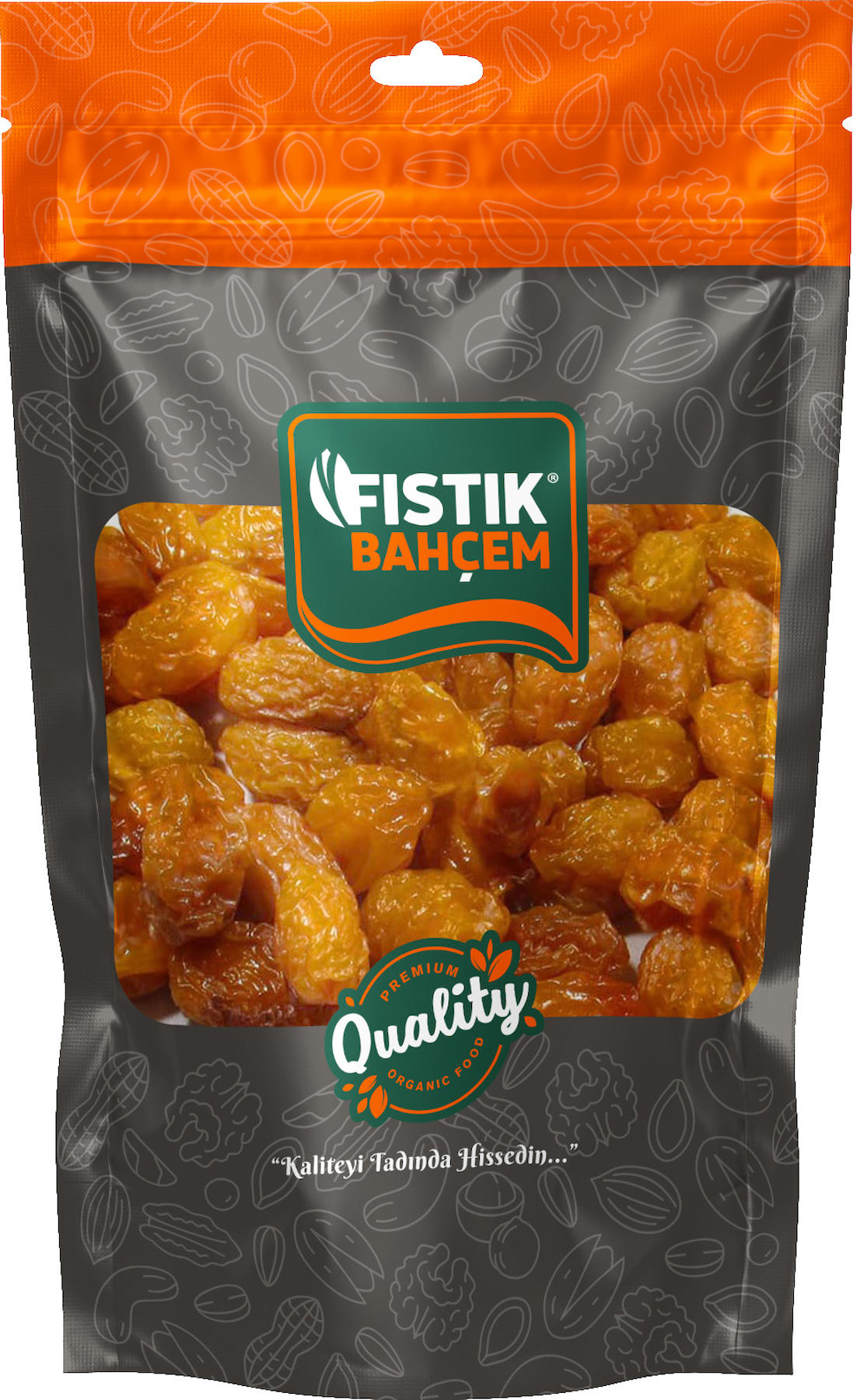 Fıstık Bahçem Sarı Çekirdekli Organik Çekirdekli Erik 1 kg
