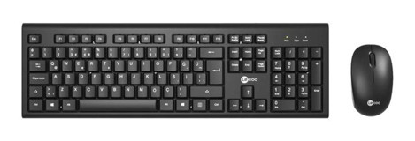 Lenovo Lecoo KW200 Siyah Kablosuz Klavye Mouse Seti