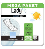 Ladyfit 80'li Normal Günlük Ped