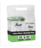 Sleepy 24+40'lı Normal Günlük Ped