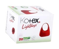 Kotex Lightdays 20'li Normal Günlük Ped