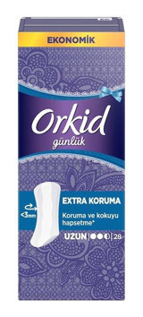 Orkid Extra Koruma 28'li Uzun Günlük Ped