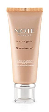 Note Mineral Saten Bitişli 402 Su Bazlı Güneş Koruyuculu Vegan Krem Tüp Fondöten 30 ml