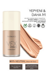 Farmasi Vfx Pro Camera Ready Su Bazlı Likit Şişe Fondöten 30 ml
