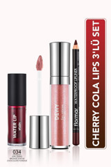 Flormar Cherry Cola Lips Makyaj Seti