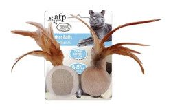 Afp Classic Comfort Hareketli Peluş Tüylü Isırma Yavru-Yetişkin Top Kedi Oyuncağı