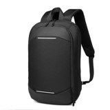 Leastat LT2005 Gözlü Su Geçirmez Polyester 14 inç Sırt Laptop Çantası Siyah