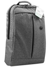 Addison 300448 Gözlü Su Geçirmez Polyester 15.6 inç Sırt Laptop Çantası Gri