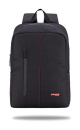 Classone WTX400SK Gözlü Su Geçirmez Tekstil 15.6 inç Sırt Laptop Çantası Siyah