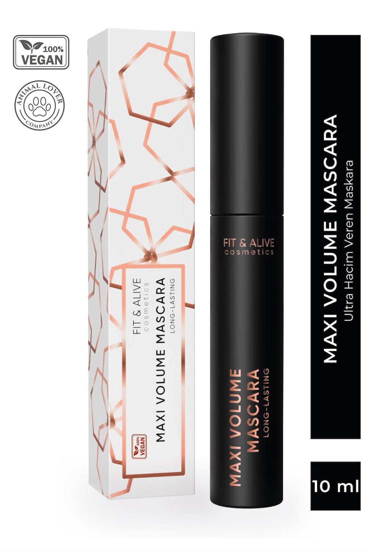 Fitalive Volume Ultra Hacim Veren Siyah Maskara