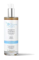 The Organic Pharmacy Peppermint Yağlı ve Karma Ciltler İçin Yüz Temizleme Jeli 100 ml