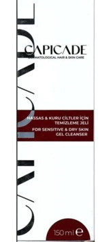 Capicade Kuru ve Hassas Ciltler İçin Yüz Temizleme Jeli 150 ml