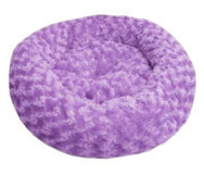 Petpretty Yıkanabilir 55 x 55 cm Simit Kedi Yatağı Kırmızı